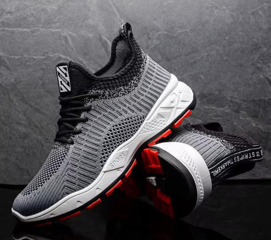 MENS GREY TRAINERS